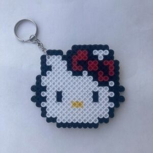 Handcrafted Hello Kitty Keychain